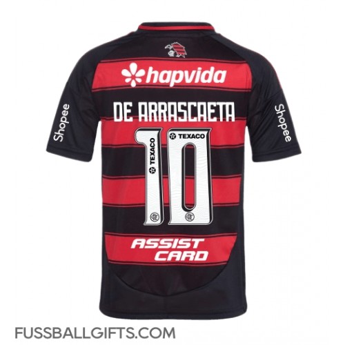 Flamengo Giorgian de Arrascaeta #10 Fußballbekleidung Heimtrikot 2025-26 Kurzarm Flamengo Giorgian de Arrascaeta #10 Fußballbekleidung Heimtrikot 2025-26 Kurzarm